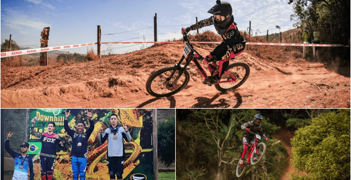 Jovem de Cantagalo é vice campeão brasileiro de downhill