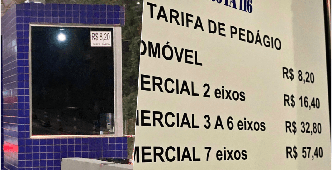 Pedágio mais caro! Novas tarifas já estão em vigor na RJ-116