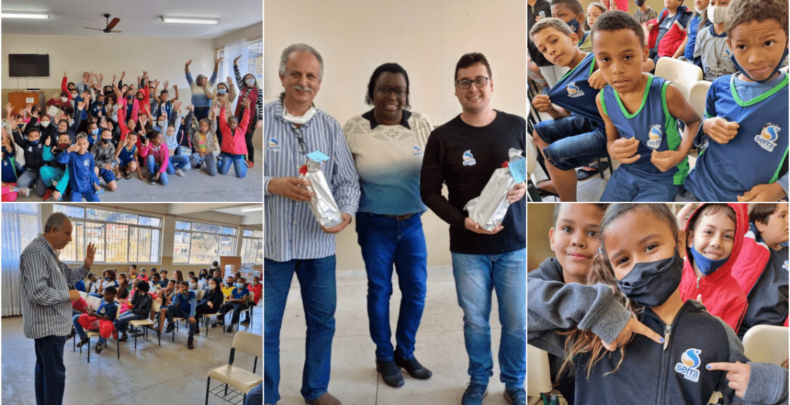 Escola de Cantagalo promove ensino sobre imprensa e comunicação