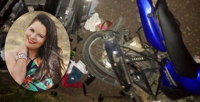 Mulher morre, marido e bebê ficam feridos em acidente em São Fidélis