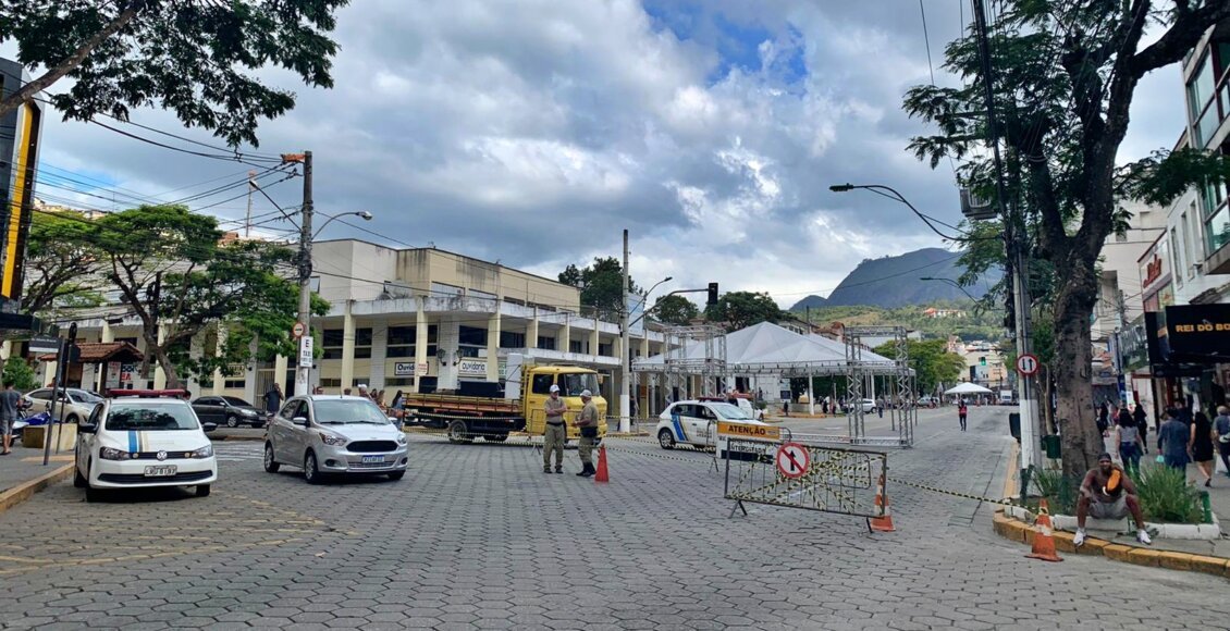 Friburgo: Trecho da Avenida Alberto Braune é interditado até novembro