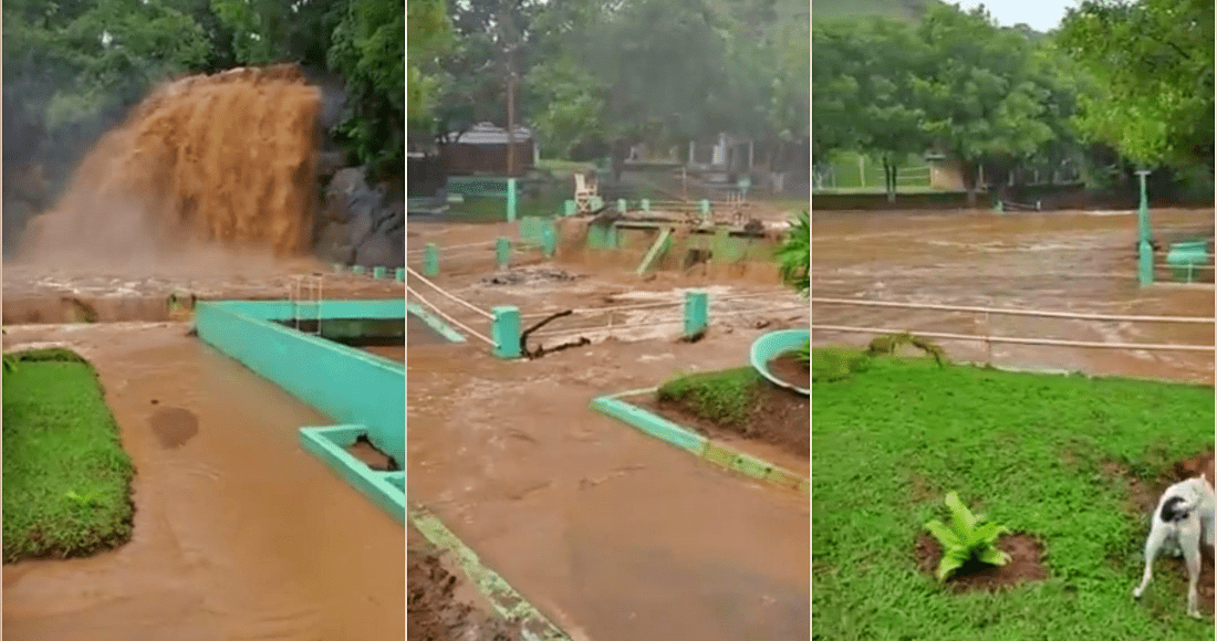Prestes a ser reinaugurado, Parque Aquático de Cambuci fica alagado
