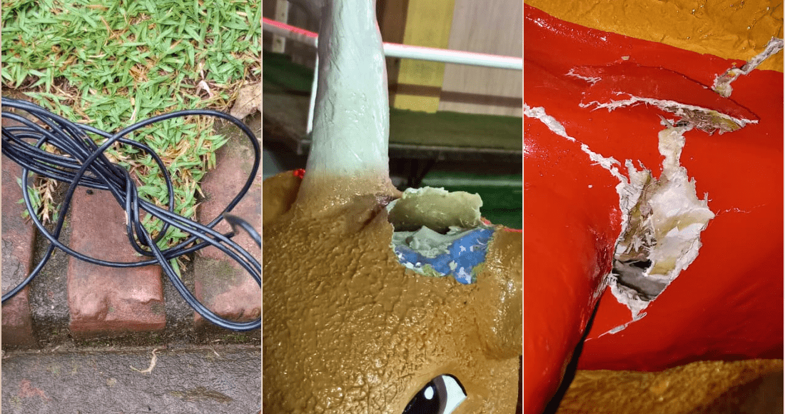 Friburgo: enfeites de Natal são alvo de vandalismo 24 horas após inauguração
