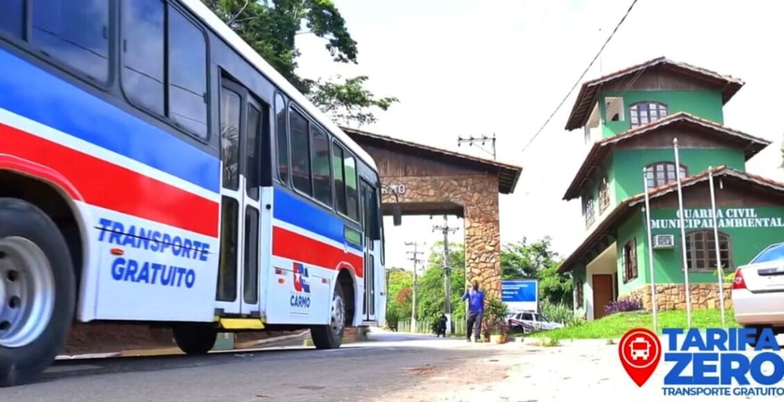 Prefeitura de Carmo oferece ônibus gratuito para população