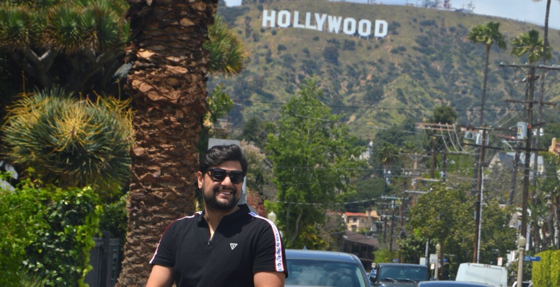 Cantor cantagalense Victor Sally grava novo álbum em Hollywood, nos EUA