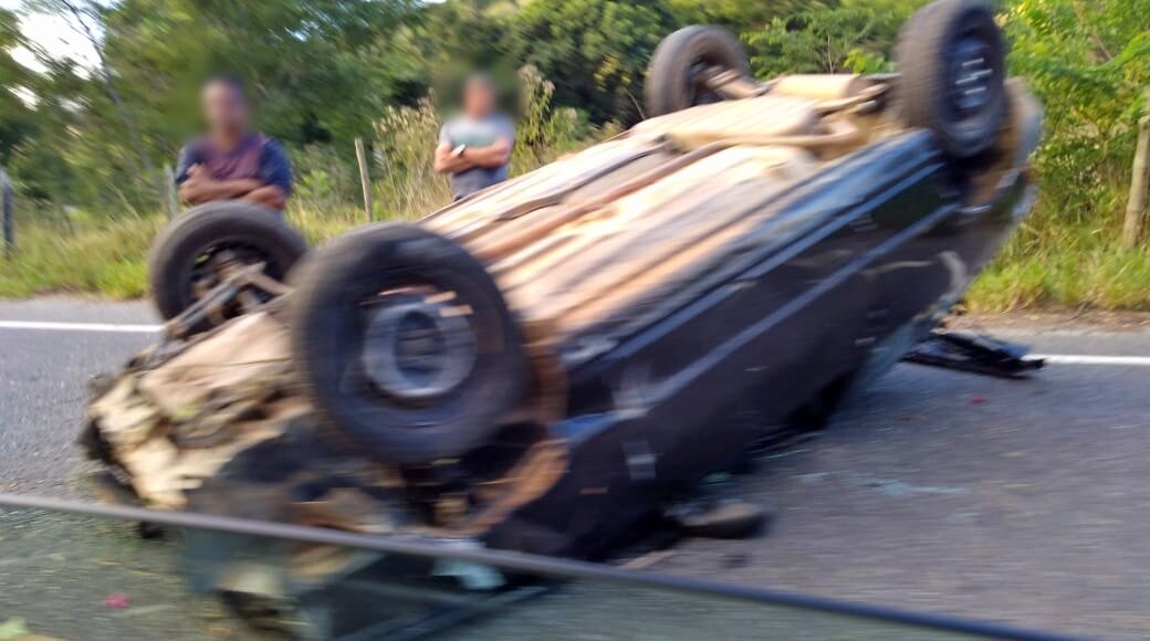 Grave acidente deixa vítima fatal na RJ-160 em Cantagalo