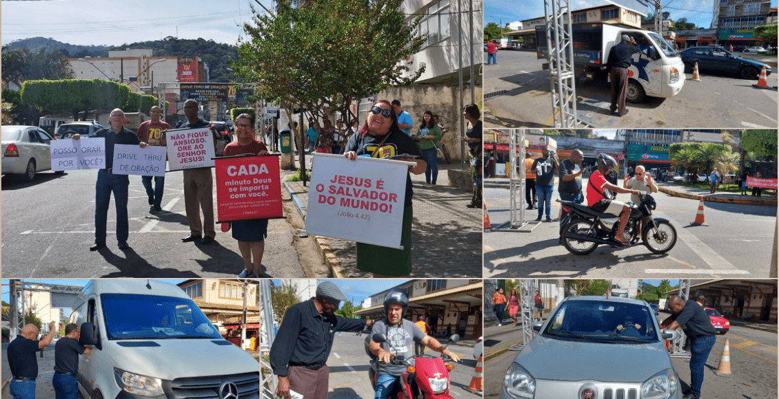 Assembleia de Deus de Cordeiro promove o Drive Thru de Oração