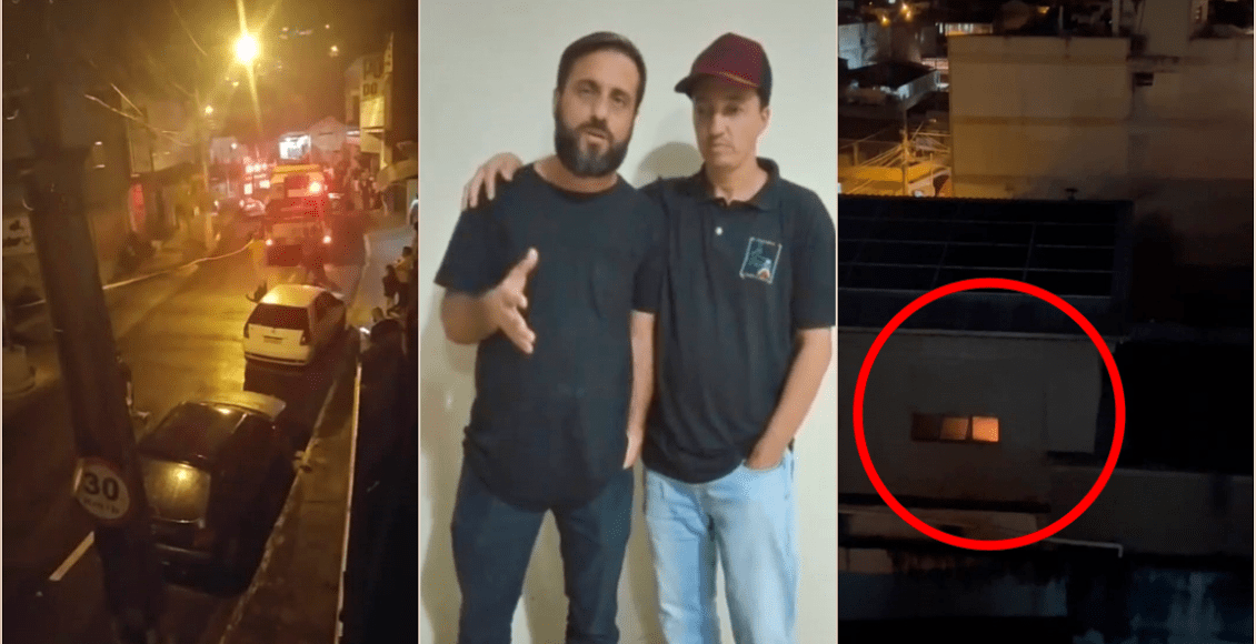 Vídeo mostra princípio de incêndio em pizzaria de Cordeiro