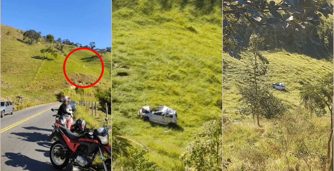 Homem é preso após jogar carro com namorada na ribanceira em Sumidouro