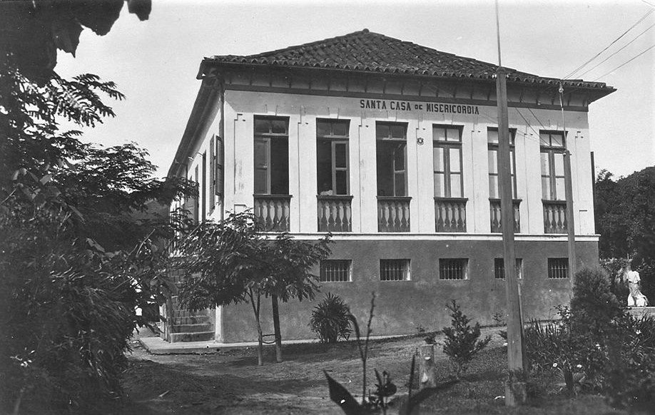 As epidemias e o lazareto em Nova Friburgo 2 Santa Casa de Misericórdia de Nova Friburgo. Acervo internet