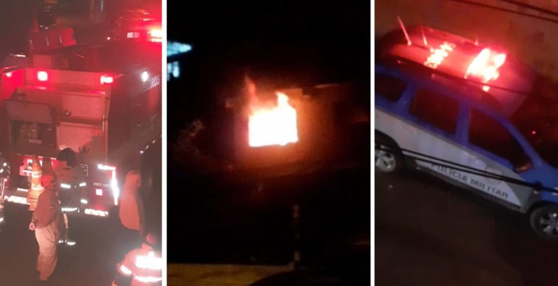 Casa pega fogo em bairro de Nova Friburgo;