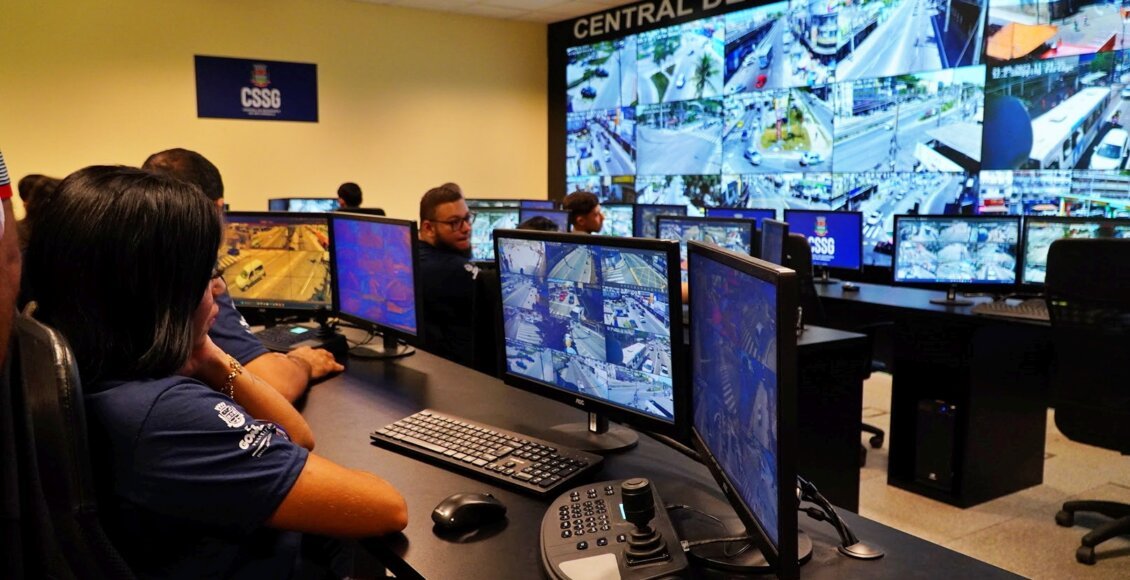 São Gonçalo ganha Central de Segurança com 338 câmeras