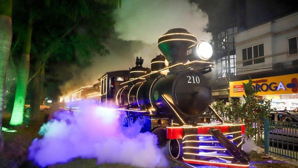 Trem Maria Fumaça é a nova atração turística de Miguel Pereira
