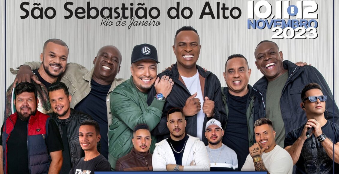 Pique Novo é atração principal no Funarj Musical em São Sebastião do Alto