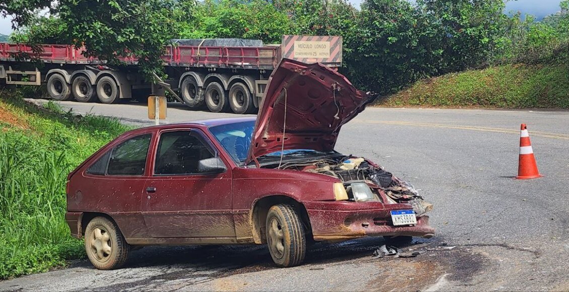 Grave acidente na RJ-174 em Dr. Loreti, distrito de Santa Maria Madalena
