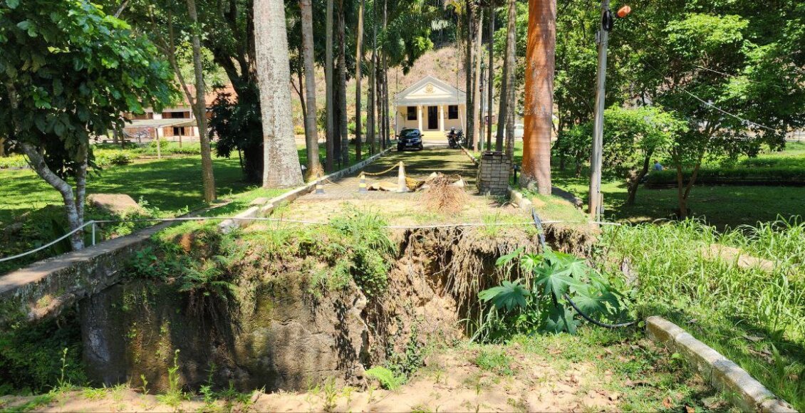 Visita ao Horto do Estado só pela porta dos fundos em Santa Maria Madalena