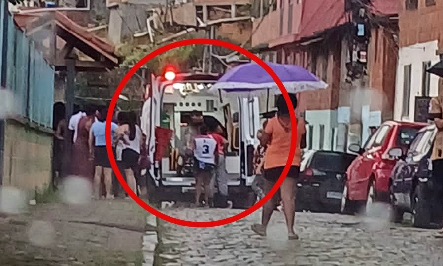 Raio deixa cinco crianças feridas no bairro Cordoeira, em Nova Friburgo