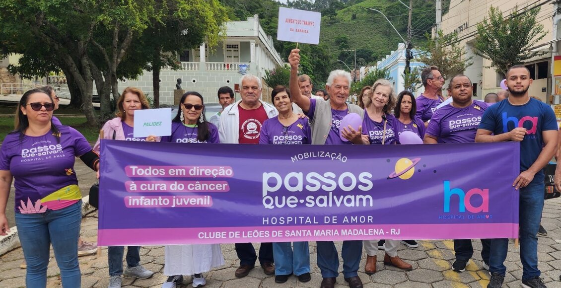 Mobilização Passos que Salvam em Santa Maria Madalena