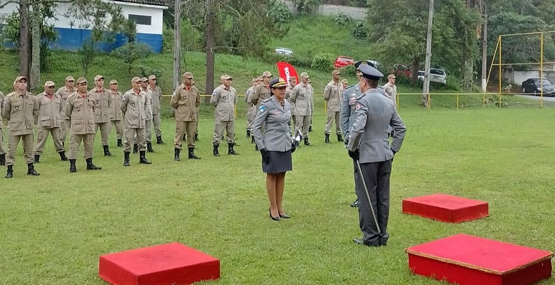 Carmo e Teresópolis tem primeira mulher a comandar Corpo de Bombeiros