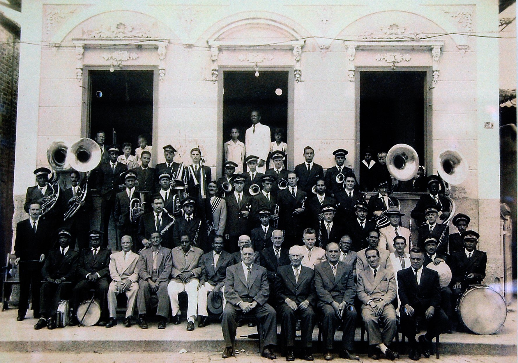 Na antiga sede na Rua Campesina, atual Fernando Bizzoto, 1950. Acervo Campesina