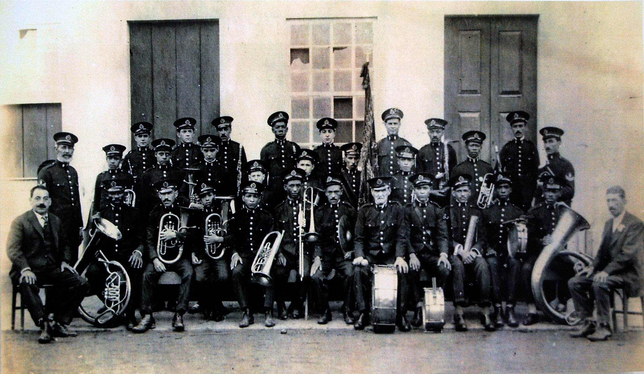Sociedade Musical Beneficente Campesina Friburguense, 1910. Acervo Campesina