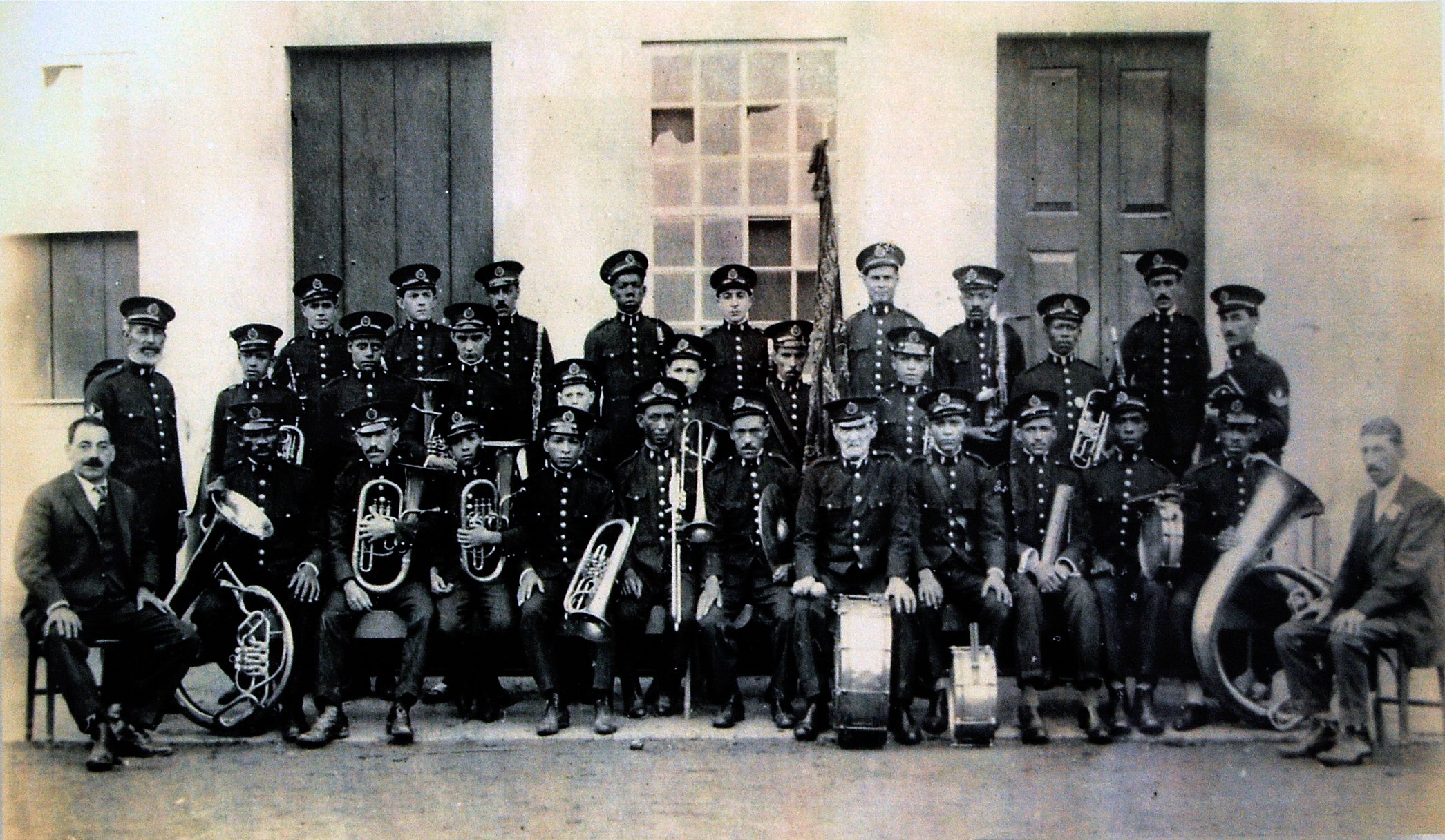 O cantagalense Joaquim Naegele e a história da Campesina Friburguense 4 Sociedade Musical Beneficente Campesina Friburguense, 1910. Acervo Campesina