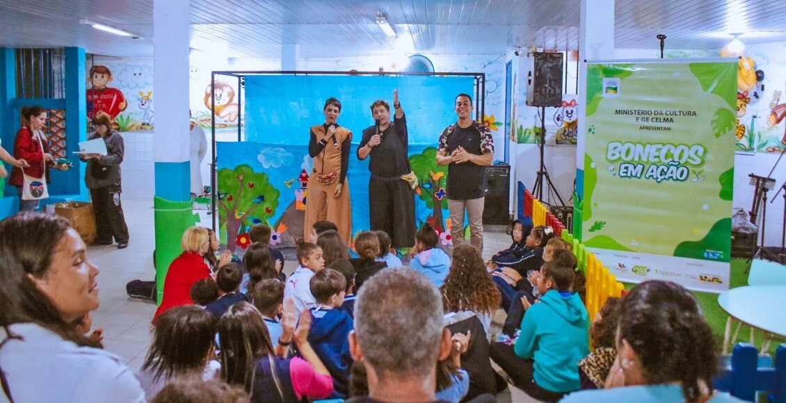Oficinas de teatro de bonecos abordam sobre sustentabilidade em Petrópolis