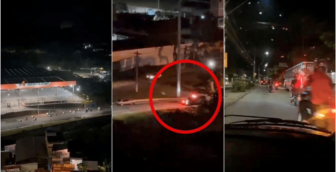 Vídeo: Rolezinho de Natal bate de frente com a polícia em Nova Friburgo