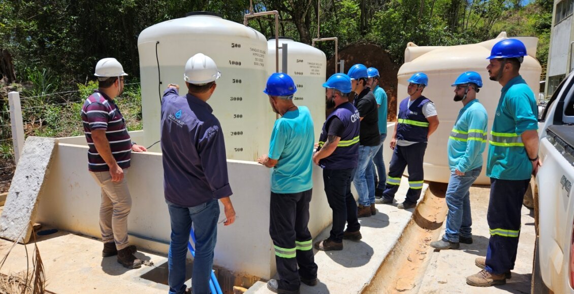 Novo sistema de desinfecção de água é instalado em Cordeiro e Miracema