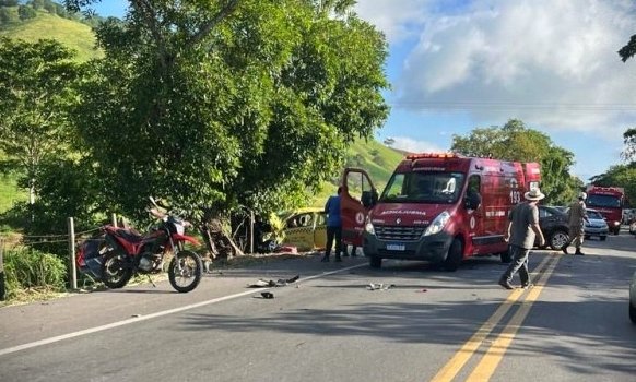 Três mortos em grave acidente em rodovia do noroeste fluminense