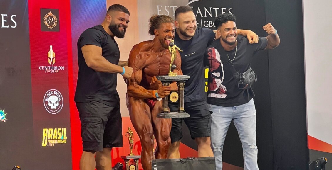 Cantagalense é campeão estadual de fisiculturismo