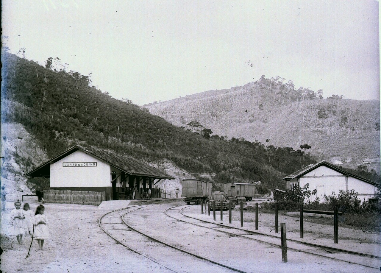 O ramal de Sumidouro ligava Nova Friburgo a Minhas Gerais. Acervo RFFSA.