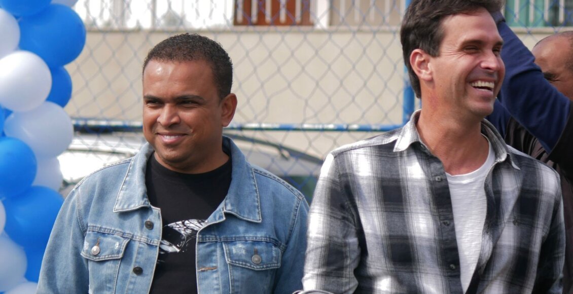 Welbert Pedro e deputado federal Luiz Lima