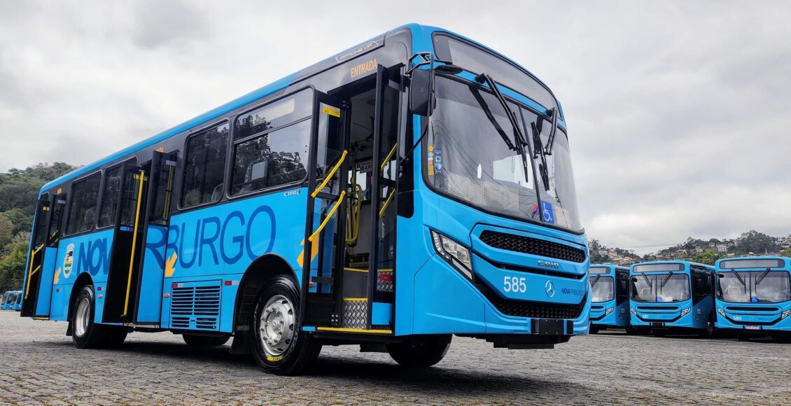 Novos ônibus começam a circular nas ruas de Nova Friburgo