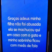 Cantagalo: "Minha filha não foi abusada, se machucou em casa com um gato" 1 suposto estupro creche