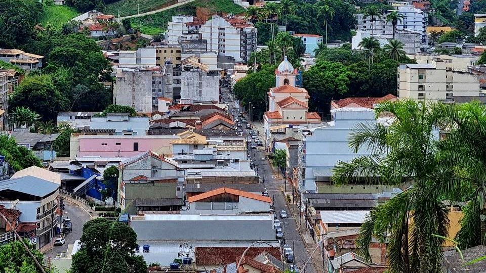 Centro de Cantagalo (RJ).
