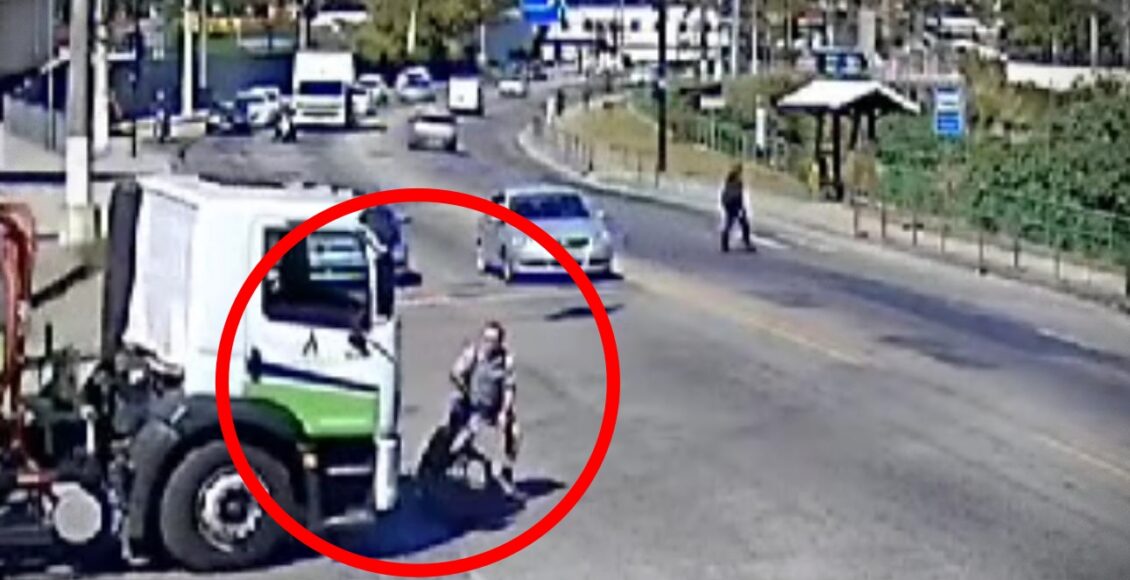 Vídeo mostra atropelamento de ciclista em Nova Friburgo