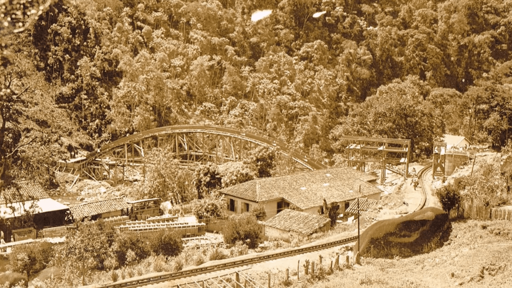 O legado do engenheiro Hans Gaiser no Rio de Janeiro 5 Vista da ponte em Boca do Mato, obra de Hans Gaiser. Acervo pessoal