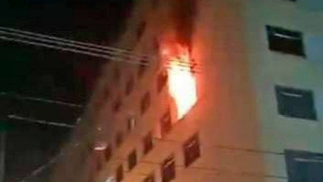 Incêndio atinge apartamento no centro de Nova Friburgo