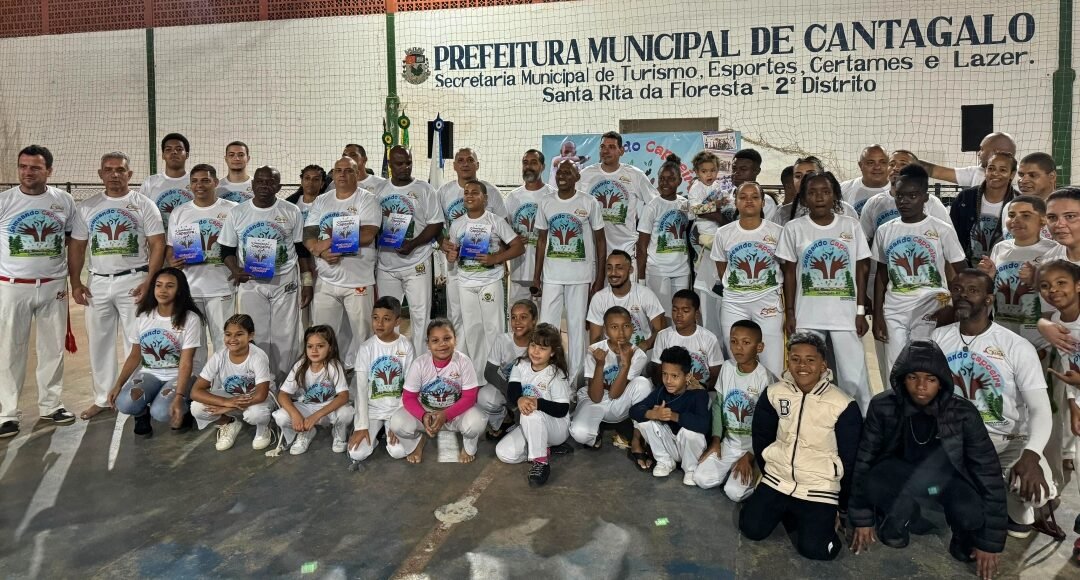 Vídeo: Projeto de capoeira é destaque em distrito de Cantagalo