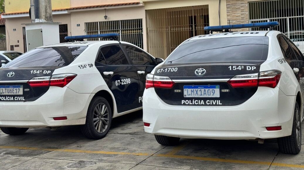 Viaturas da Polícia Civil da 154ª DP Cordeiro - Delegacia de Cordeiro RJ