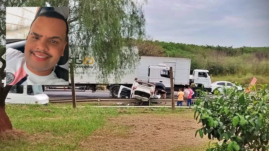 Morador de Nova Friburgo morre em grave acidente em rodovia de SP 1 acidente sacoleiro