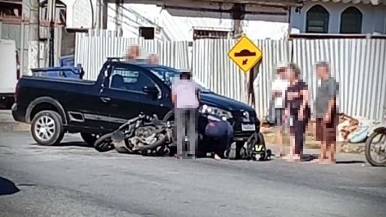 acidente entre carro e moto cordeiro