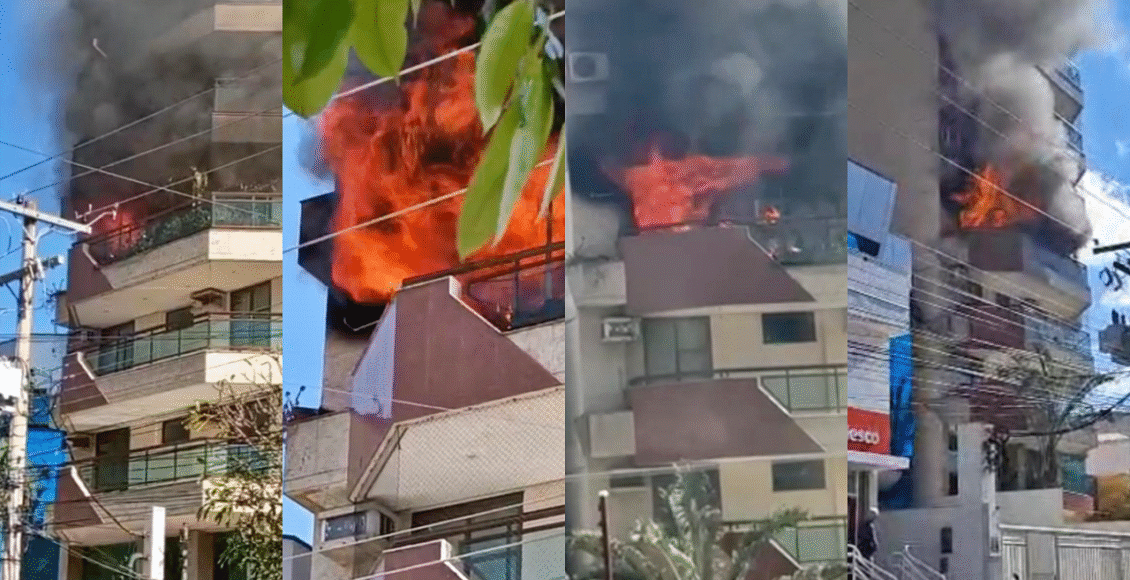 fogo em apartamento
