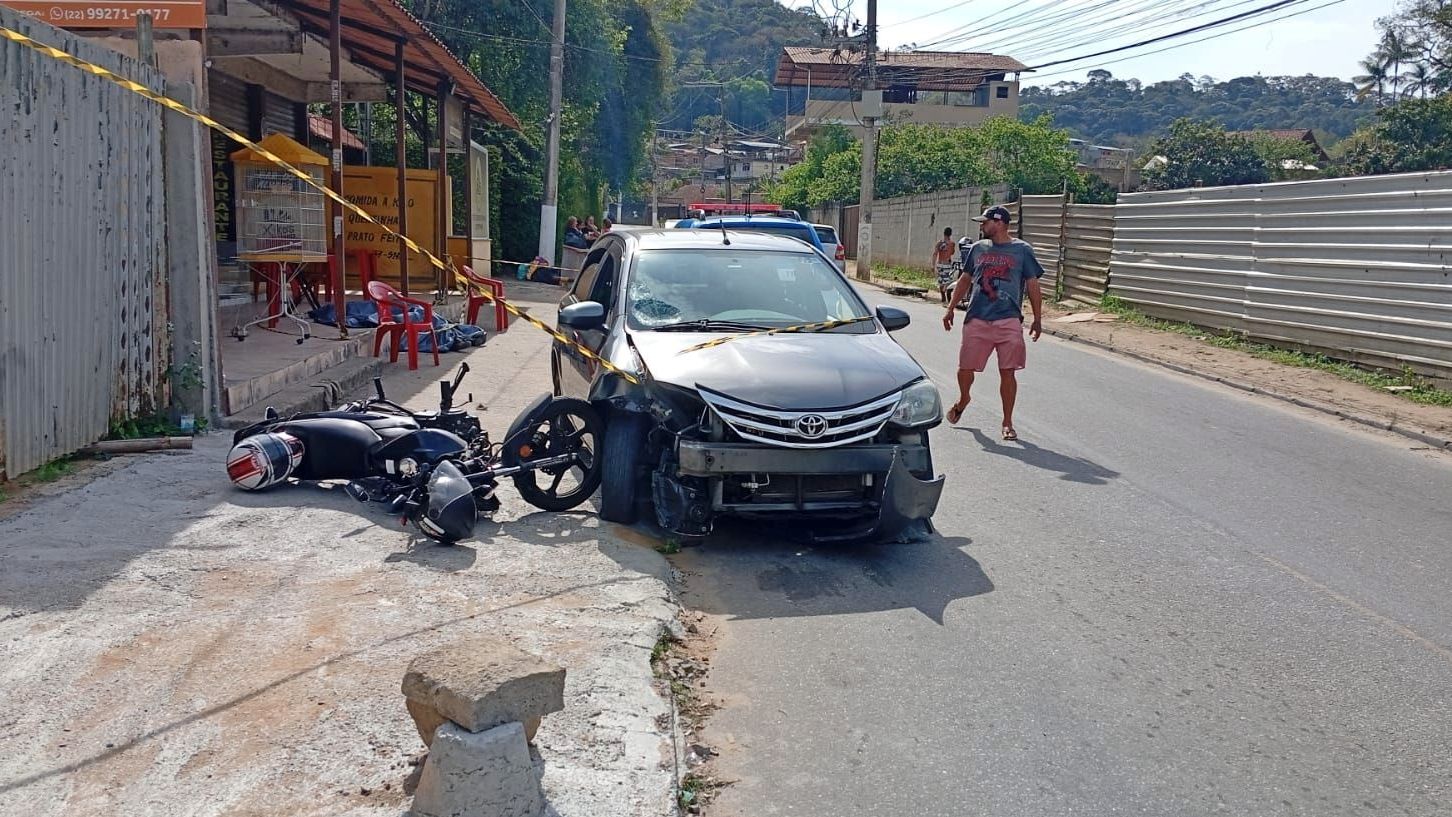 Homem morre atropelado após motorista passar mal em Nova Friburgo