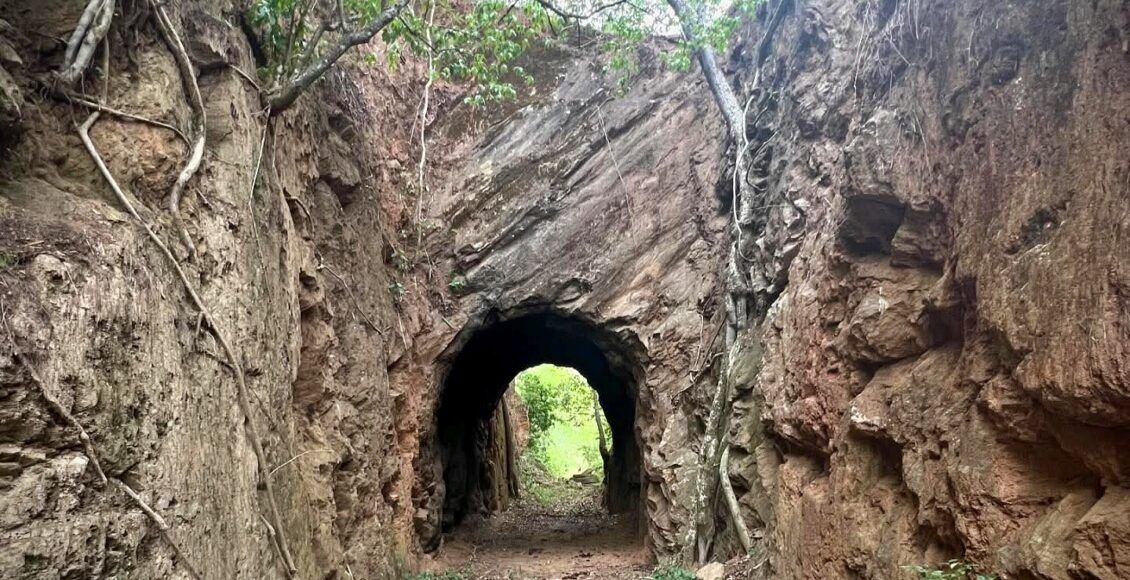 Túnel de Boa Sorte guarda lembranças da Estrada de Ferro de Cantagalo