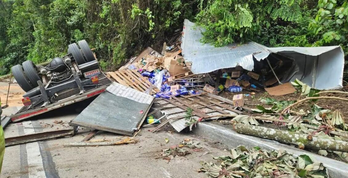 Grave acidente na Serra de Guapimirim deixa um homem morto
