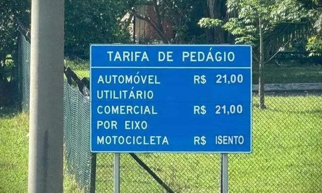 Pedágio na BR-040 sobe 45% entre Juiz de Fora e Rio de Janeiro