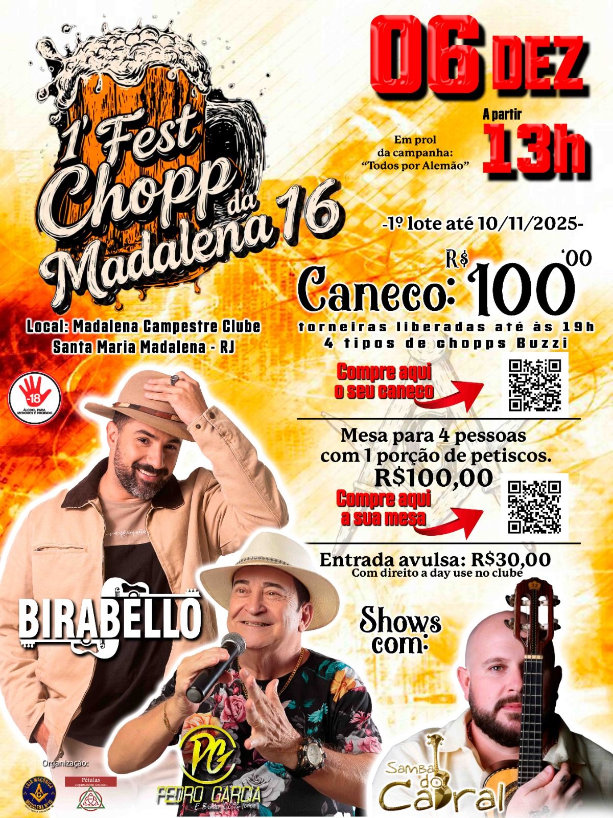 Santa Maria Madalena terá 1º Fest Chopp beneficente para ajudar 'Alemão' 1 Imagem do WhatsApp de 2025 11 05 as 13.18.05 1f08a56f
