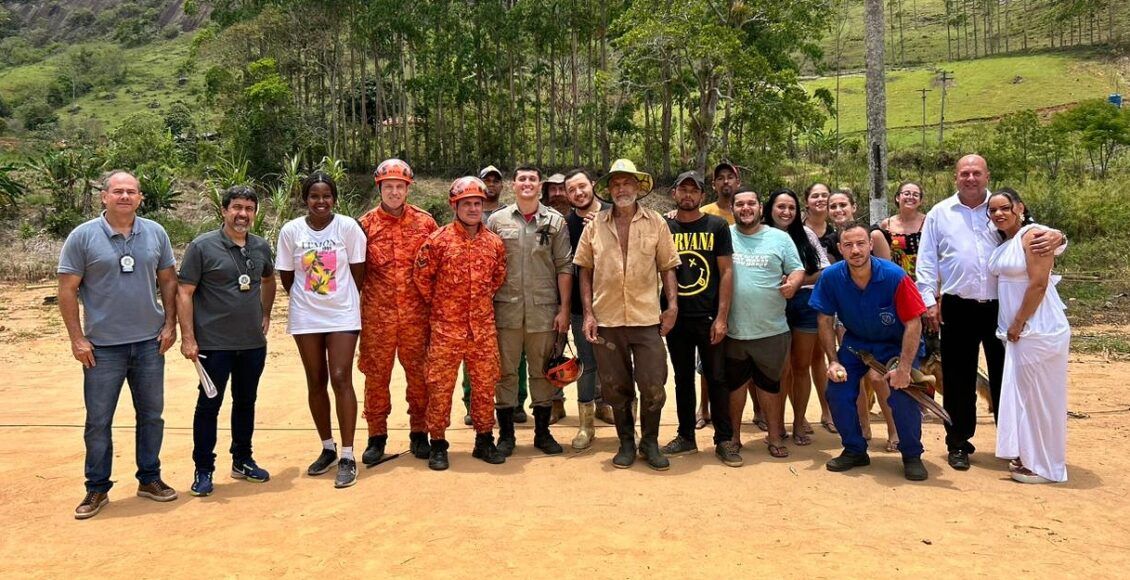 Trabalhador é encontrado bem após ficar 26 horas desaparecido em Duas Barras